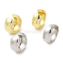 Rack Plating Brass Plain Band Cuff Earrings for Women BV1745