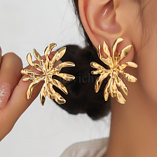 Stylish Metal Tone Fashion Earrings