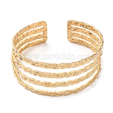 304 Stainless Steel Multi Line Cuff Bangles