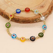 Ethnic Style Round Glass Beaded Women's Bracelets