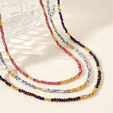 Colorful Crystal Bead Necklace - Premium Jewelry, Direct Sales