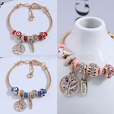 Simple Style Eye Alloy Steel Bracelets