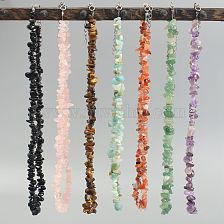 Vacation Irregular Geometric Natural Stone Crystal Handmade Necklace