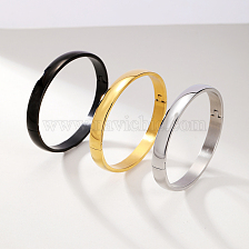 Stainless Steel Classic Unisex Bracelet Elegant Couple Daily Gift Bracelet