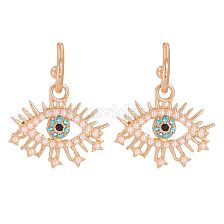 Fashion Eye Diamond Earrings