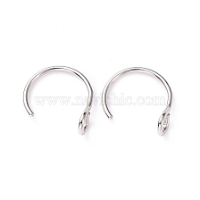 316 Stainless Steel Hoop Nose Rings, Piercing Body Jewelry for Men Women