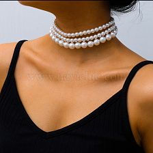 Fashion Jewelry Boho Style Multi-layer Necklace Neck Chain Popular Pearl Necklace Wholesale 