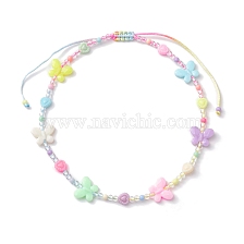 Acrylic Beaded Necklaces, Butterfly