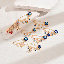 Fashionable Demon Eye Brooch Waistband for Dress and Pants.