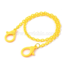 Personalized ABS Plastic Cable Chain Necklaces, Eyeglass Chains, Handbag Chains