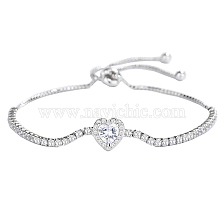 S925 Silver Geometric Summer Fashion Bracelet with Full Diamonds