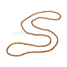 Waist Beads, Transparent Glass Seed Beads Stretch Body Chain, Fashion Summer Jewelry for Women