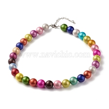 Acrylic Round Beaded Necklace for Women